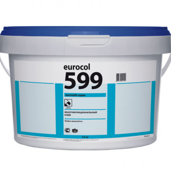 Клей водно-дисперсионный «Eurosafe Super 599», 10 кг