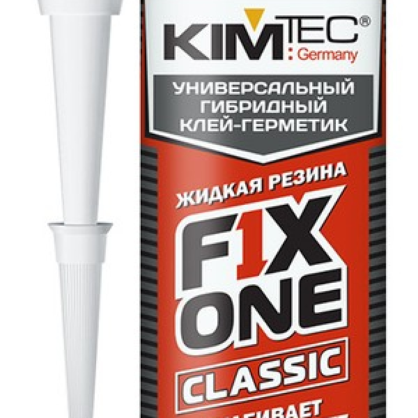 MS Клей-герметик Fix One черный, 290 мл MS Клей-герметик Fix One черный, 290 мл