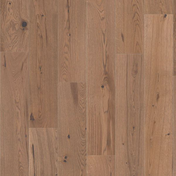 Паркетная доска «Classic Plank», дуб Неро браш