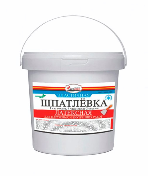 Шпатлевка латексная, 3 кг