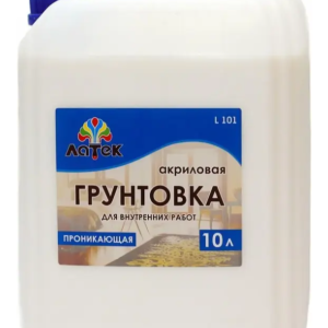 Грунтовка для внутренних работ Л101, 10 л Грунтовка для внутренних работ Л101, 10 л